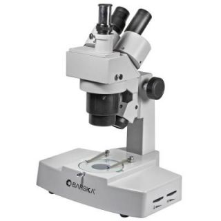 BARSKA Trinocular Stereo Microscope, 20x, 40x AY11230