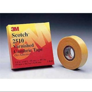 3M 2510 3/4x60FT Electrical Tape, 3/4 x 60 ft, 7 mil, PK 20