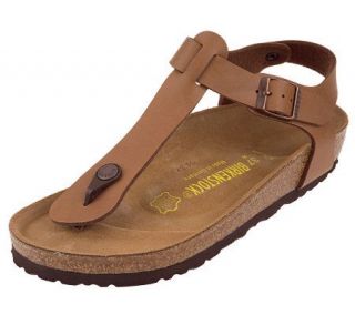 Birkenstock Thong Sandals w/Adjustable Backstrap —