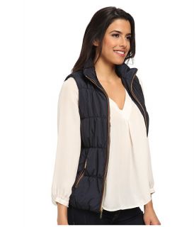 MICHAEL Michael Kors Polyfill Vest Faux Leather