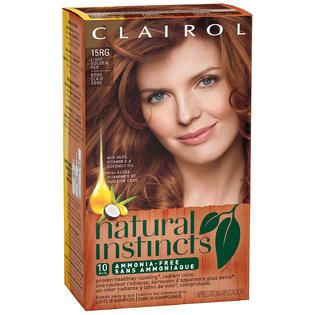 CLAIROL Natural Instincts 15RG Light Golden Red Hair Color   Beauty