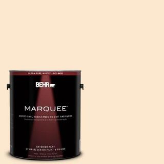 BEHR MARQUEE 1 gal. #M240 1 Bay Scallop Flat Exterior Paint 445001