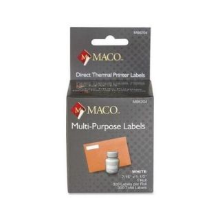 Maco Direct Thermal Printer Labels MACM86204