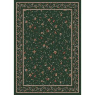 Milliken Hampshire Rectangular Green Transitional Tufted Area Rug (Common 8 ft x 11 ft; Actual 7.66 ft x 10.75 ft)