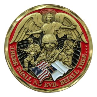 US Soldiers Psalm Challenge Coin Discounts