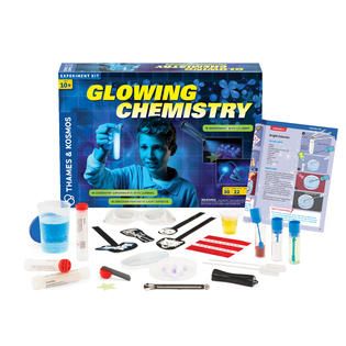 Thames & Kosmos Glowing Chemistry   Toys & Games   Learning