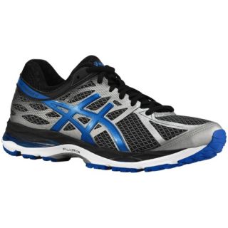 ASICS GEL Cumulus 17   Mens   Running   Shoes   Mix Grey/Electric Blue/Black