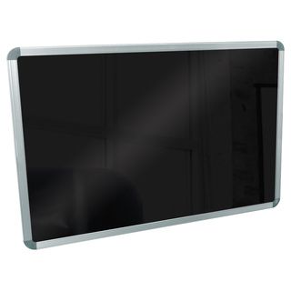 Luxor Wall Mounted Black Markerboard   Shopping