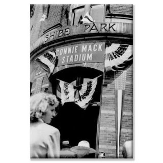 Buyenlarge Connie Mack Stadium   Formerly Shibe Park, Philadelphia, PA Vintage Advertisement on Wrapped Canvas