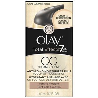 Olay Total Effects Daily plus a Touch of Foundation CC Cream 1.7 FL OZ