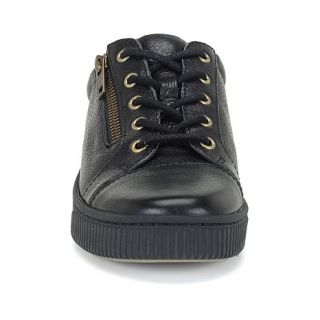 Born® "Tamara" Leather Lace Up Side Zip Sneaker   8012739