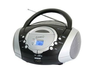 Supersonic Portable  CD Player SC 508SILVER