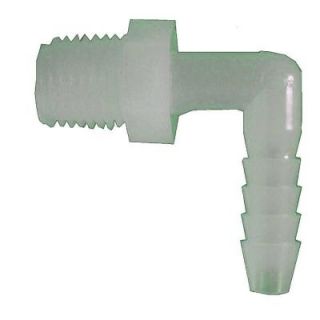 Sioux Chief 3/4 in. x 3/4 in. Plastic 90 Degree Barb x MIP Elbow 904 273099