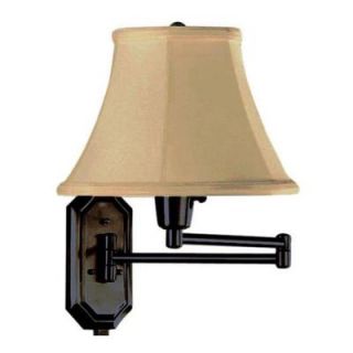 Home Decorators Collection 1 Light Oil Rubbed Bronze Swing Arm Lamp 8932720825