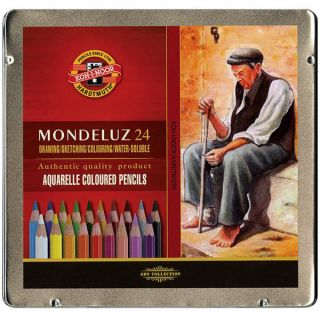 Chartpak Mondeluz Aquarell Watercolor Pencils (Case of 24)   13391191