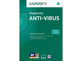 Kaspersky Anti Virus 2015 3 User   