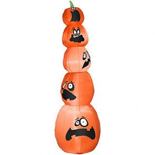 Gemmy Halloween Airblown Pumpkins Stack on Each Other   Seasonal