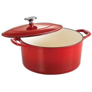 Tramontina Gourmet Enameled Cast Iron   Series 1000   5.5 Qt Covered