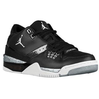 Jordan Flight 23   Mens   Basketball   Shoes   Black/White/Metallic Silver
