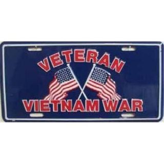 LP   121 Vietnam War Veteran License Plate   593