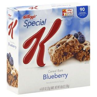 Special K Cereal Bars, Blueberry, 6   0.81 oz (23 g) bars [4.86 oz