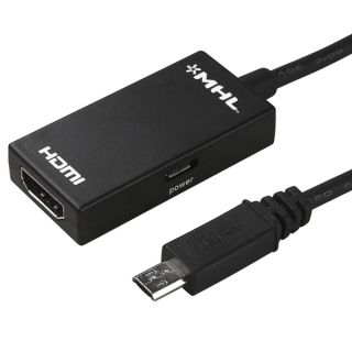 Insten Micro USB to HDMI MHL Adapter for Samsung Galaxy S5/ S IV i9500