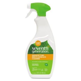 SEVENTH GENERATION 26 oz. Lemongrass Scent Disinfecting Spray Cleaner (Case of 8) SEV 22810