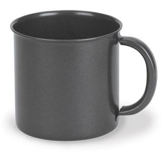 Black Granite Steel Mug, 14 oz