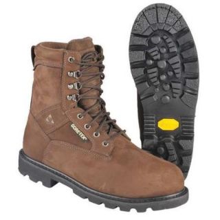 Rocky Size 9 Steel Toe Work Boots, Men's, Brown, M, 6223 9 MED