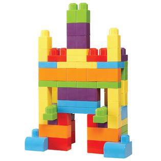 Crayola Kids @ Work 82 Piece Block Tote   Toys & Games   Blocks