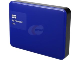 WD 3TB Blue My Passport Ultra Portable External Hard Drive   USB 3.0   WDBBKD0030BBL NESN
