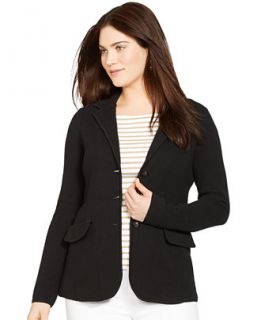 Lauren Ralph Lauren Plus Size Sweater Blazer   Jackets & Blazers