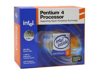 Intel Pentium 4 2.8E Prescott Single Core 2.8 GHz Socket 478 BX80546PG2800E Processor