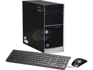 HP Desktop Computer 500 223W Intel Core i3 4130 (3.40 GHz) 8 GB 1 TB HDD Windows 8.1 Pro