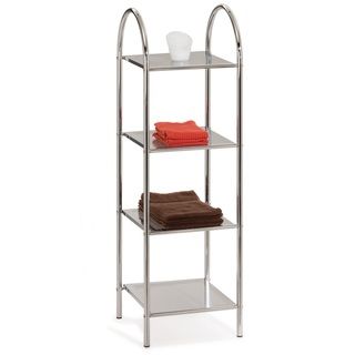Chrome Arched Top Four shelf Stand   Shopping   Great Deals