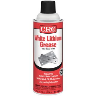 CRC White Lithium Grease, 10 Wt Oz