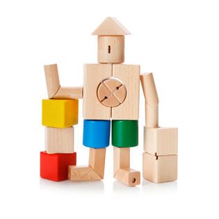 Beyond 123  Playme Toys Transformable Blocks 40 Piece Set