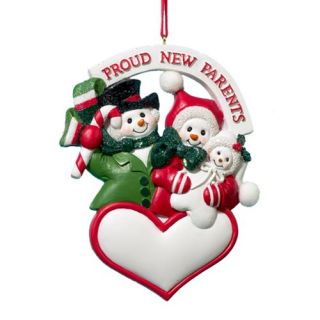 Kurt Adler "Proud New Parents" Christmas Ornament