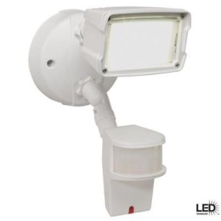 Defiant 110 Degree Outdoor White Doppler Motion Activated LED Security Floodlight MSS11315DLWDF