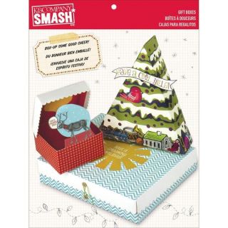 SMASH Seasonal Gift Boxes 17 1/2 X7 1/2 X3/4   3 Boxes   16026222