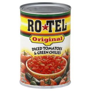 Ro Tel Diced Tomatoes & Green Chilies, Original, 10 oz (283 g)   Food