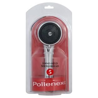 Pollenex Showerhead, Hand Held, 5 Settings, 1 showerhead   Home