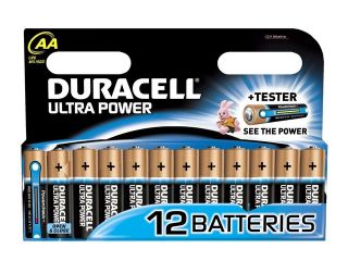 Duracell MX1500B12 Ultra Power AA Batt PK12