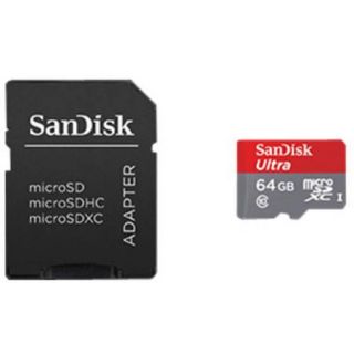 SanDisk Mobile Ultra microSDXC 64GB UHS I Memory Card