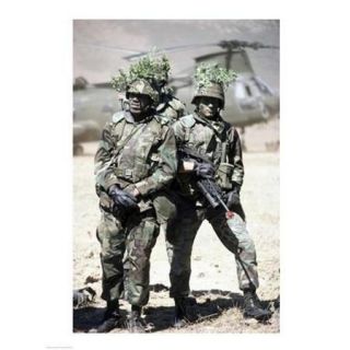 Camouflage U.S. Marines Poster Print (18 x 24)