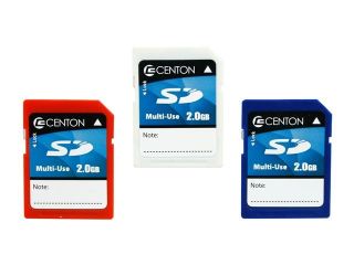 CENTON 6GB (2GB x 3) Secure Digital (SD) Flash Card   3 Pack Model 2GBSD3PK 01