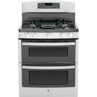 GE  6.8 cu. ft. Gas Range w/ Double Oven, Convection   Stainless Steel