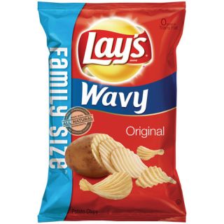 Lay's Wavy Original Potato Chips, 14.5 oz