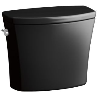 KOHLER Kelston Black Black 1.28 GPF (4.85 LPF) 12 in Rough In Single Flush High Efficiency Toilet Tank