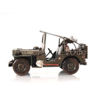 Green 1940 Willys Overland Jeep 112 Scale Model   16358307